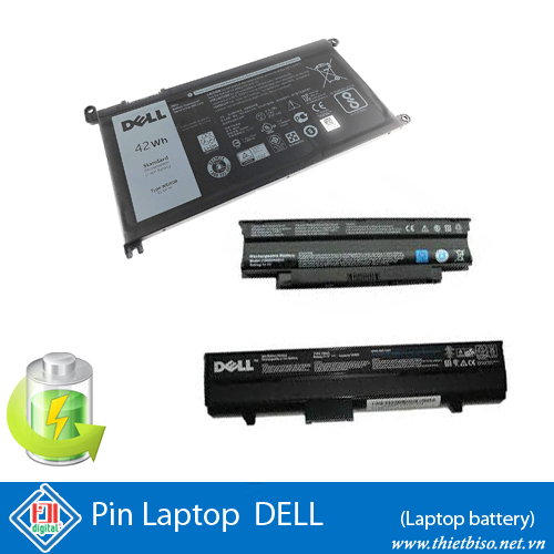 Pin laptop DELL (Notebook Battery DELL) - Hoàn Mỹ Digital