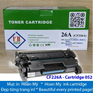 Hộp mực 26A- CF226A Cartridge 052
