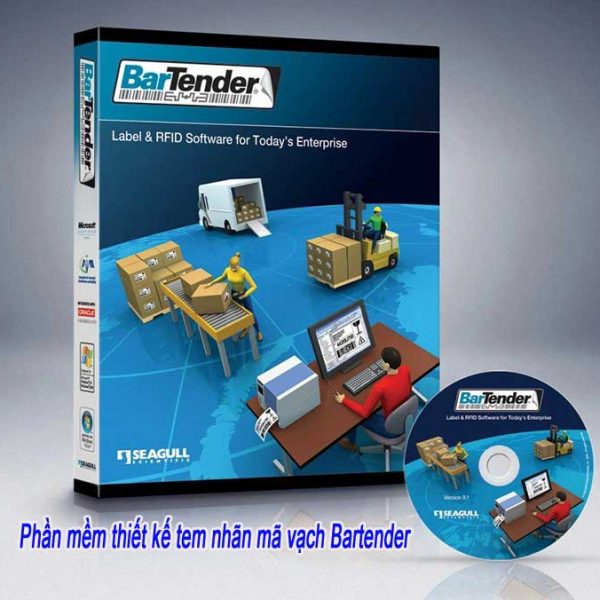 Phần mềm thiết kế tem nhãn mã vạch Bartender